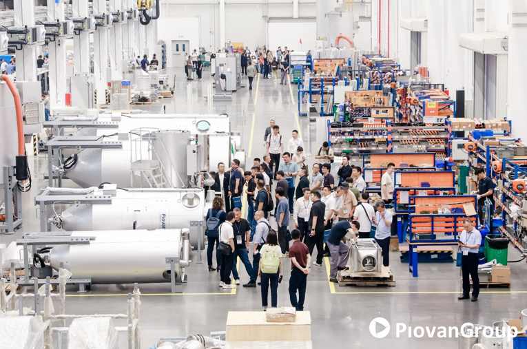 百旺集团(PiovanGroup) 苏州创新开放日：聚焦塑料生产自动化技术 中国塑料网,vlevle.com